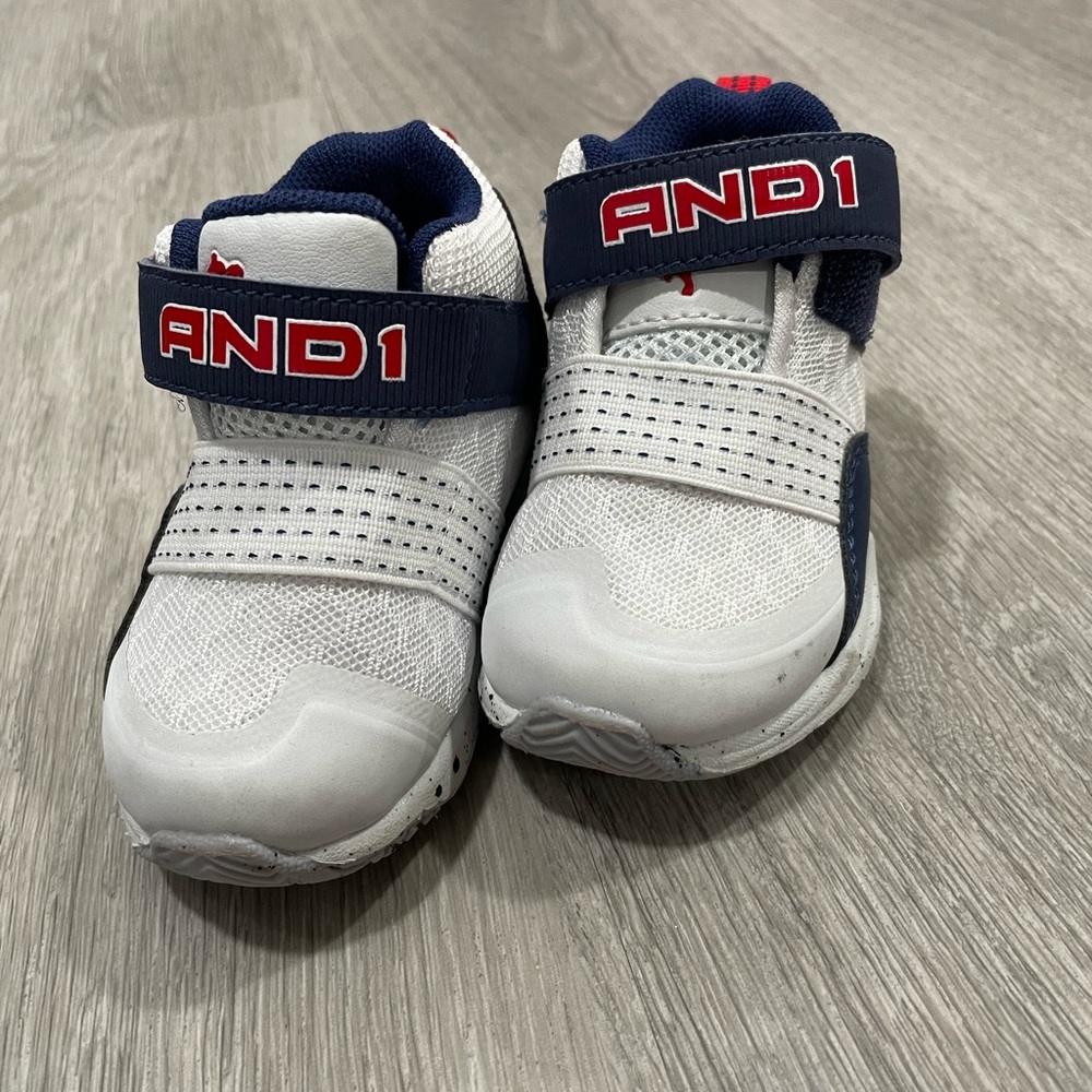 AND1 baby boy high sneakers
